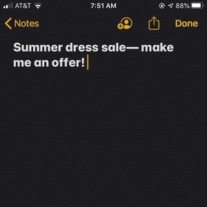 Summer dresses
